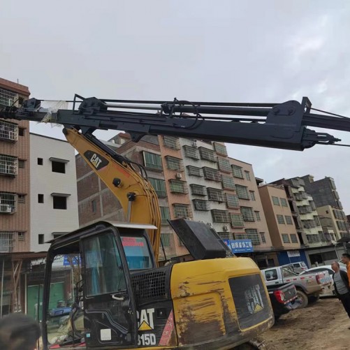 工程案例-林工机械设备（江门）有限公司-卡特挖掘机315拉山臂（拉木臂）